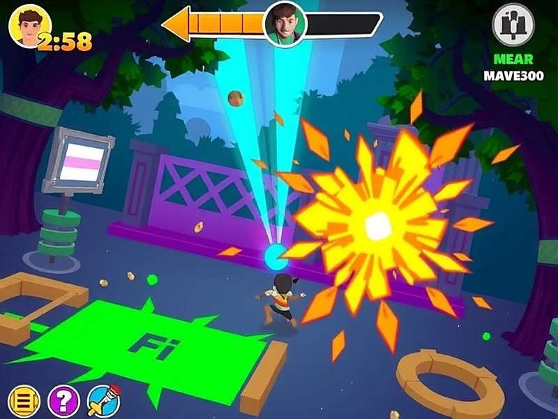 Holi Wonder Dash - Color Burst Strategy Holi Wonder Dash gameplay showing a player using the Color Burst to clear obstacles in the Mumbai street environment